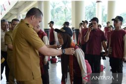 Anggota Pramuka Palas ikuti Jambore Nasional ke 12 di Cibubur, Wabup AFN minta harumkan nama daerah
