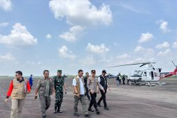 Kapolda Jambi dan Deputi BNPB pantau karhutla lahan gambut