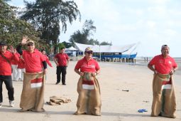 Semarak Hari Pengayoman Ke-81, Kemenkum Babel gelar lomba permainan tradisional