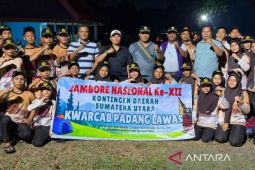 Jambore Nasional, Bupati PMA kunjungi kontingen pramuka Padang Lawas di Buperta Cibubur