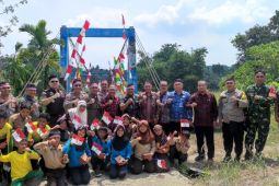 Wabup Merangin saksikan presiden resmikan Jembatan Merah Putih