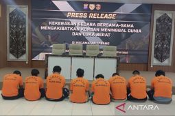 Polres Kukar tangkap sembilan pelaku pengeroyokan tewaskan korbannya