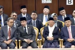 Jokowi, JK, Boediono, Ma'ruf Amin hadiri Sidang Tahunan MPR RI 2026