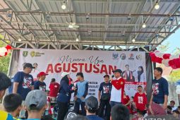 Lomba olahraga tradisional meriahkan Muara Uya Agustusan