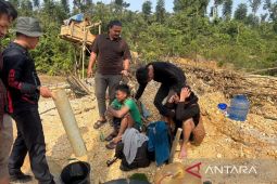 Polres Merangin tangkap dua pelaku PETI di lahan milik pemerintah