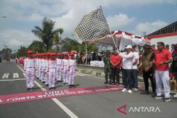 Bupati Bangli lepas lomba gerak jalan HUT ke-81 RI