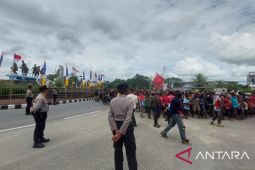 Ratusan aparat gabungan  amankan unjuk rasa KNPB di Timika