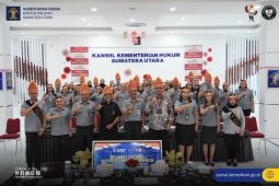 Kanwil Kemenkum Sumut tampilkan transformasi layanan dan inovasi