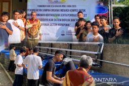 Unida ubah sampah jadi pangan di Pesantren Alam Pangrango