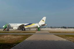 Penerbangan di bandara Singkawang dibatalkan karena kabut asap tebal