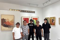 Tiga pelukis Bali pamerkan ragam media visual di Sanur Art Hub