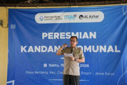Pesantren Darul Falah, Al Azhar dan Permata Syariah resmikan kandang komunal domba