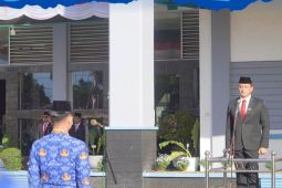 Peringatan HUT RI ke-81 di Karo, Sekda ajak ASN kerja lebih ikhlas demi kesejahteraan rakyat