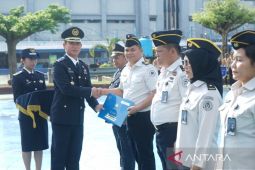 Lapas Kelas I Medan gelar upacara HUT ke-81 Kemerdekaan RI