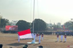 Bupati Belitung bangga anggota Paskibraka sukses kibarkan Merah Putih