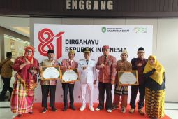 Insan perkebunan dan peternakan terima penghargaan Gubernur Kalbar