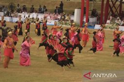 Tari kolosal Harmoni Nusantara meriahkan HUT Ke-81 RI di IKN