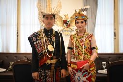 Wapres Gibran kenakan baju adat Rote dari NTT di Upacara HUT RI