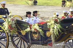 Kereta Garuda Prabayaksa bawa bendera dan teks proklamasi ke Istana