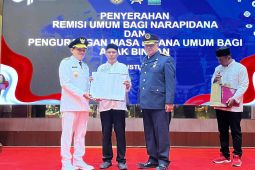 Tiga Narapidana Rutan Banda Aceh Bebas usai terima remisi HUT RI