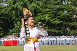 Lagu "Seribu Kata Positif" meriahan HUT ke-81 RI di Sempur Kota Bogor