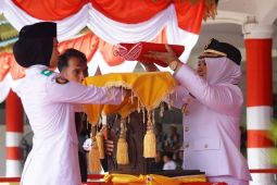 Plt. Bupati Tiorita pimpin peringatan HUT ke-81 RI di Langkat