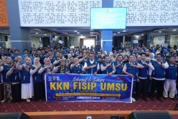 404 mahasiswa FISIP UMSU ikuti KKN Regular dan Internasional