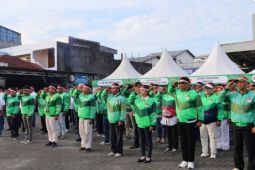 Ratusan mitra Grab di 9 kota rayakan HUT ke-81 RI, Medan turut meriahkan perayaan Merdeka Bersinergi