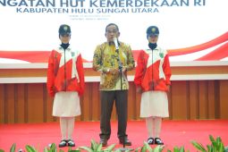 Bupati HSU: Paskibraka kunci suksesnya upacara HUT RI ke-81