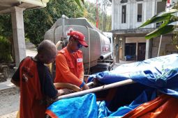 BPBD Malang kirim 155 ribu liter air ke desa terdampak kekeringan