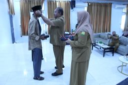 Disnakertrans Aceh Besar latih kemampuan komputer anak kawasan transmigrasi