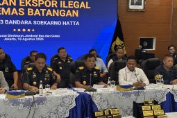 Bea Cukai gagalkan ekspor 22 kg emas batangan di Bandara Soetta