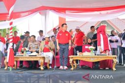 Wakapolda Jambi saksikan pawai pembangunan dan karnaval Kemerdekaan RI ke-81