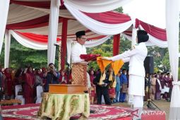 HUT ke-81 RI di UNJA, Paskibraka dan Parade semarakkan upacara Kemerdekaan
