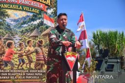 Dandim Jayawijaya resmikan wahana permainan "Osili Pancasila" di Assologaima