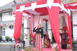 Kemenkum Babel gelorakan semangat pengabdian pada Upacara HUT Ke-81 Kemerdekaan RI