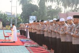 Polres HSS gelar Salat Istisga dan doa bersama untuk negeri