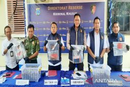Ditreskrimsus Polda Kalsel gagalkan penyelundupan sisik trenggiling ke Vietnam dan Cina