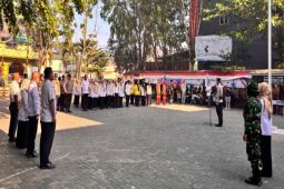 Polsek Banjarmasin Timur perkuat sabuk kamtibmas cegah karhutla