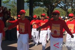 Lomba gerak jalan Bone Bolango satukan semangat kebangsaan