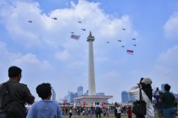 Nusantara Flight dan Dynamic Pegasus Hiasi Langit Jakarta pada HUT ke-81 RI
