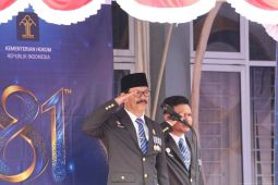 Kakanwil Kemenkum Aceh pimpin upacara Hari Pengayoman ke-81