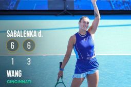 Sabalenka tampil dominan, Gauff amankan tiket 16 besar Cincinnati Open