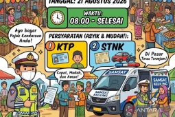 Polisi sinergi hadirkan Samsat keliling di Kabupaten Mukomuko