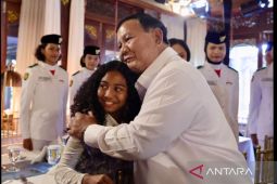 Presiden Prabowo undang petugas upacara HUT Ke-81 RI ke Hambalang