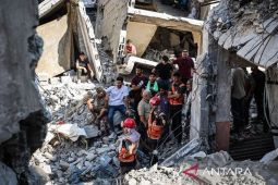 Lebih 2.000 bangunan Gaza terancam ambruk, penyelamatan terkendala puing
