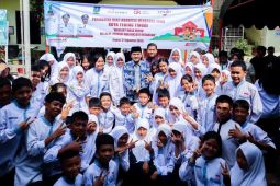 Di HIM, Wali Kota Tebing Tinggi ajak pelajar budayakan menabung