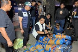 Satresnarkoba Polrestabes Medan gagalkan pengiriman 93 kilogram ganja
