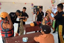 Brimob Sumut edukasi pelajar Tapanuli Selatan kesiapsiagaan bencana