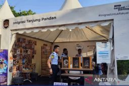 Kanwil Ditjen Imigrasi Babel monitoring layanan keimigrasian di Belitung Expo 2026